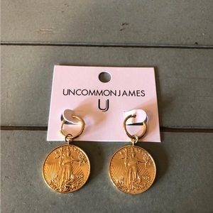Uncommon James Coin earrings